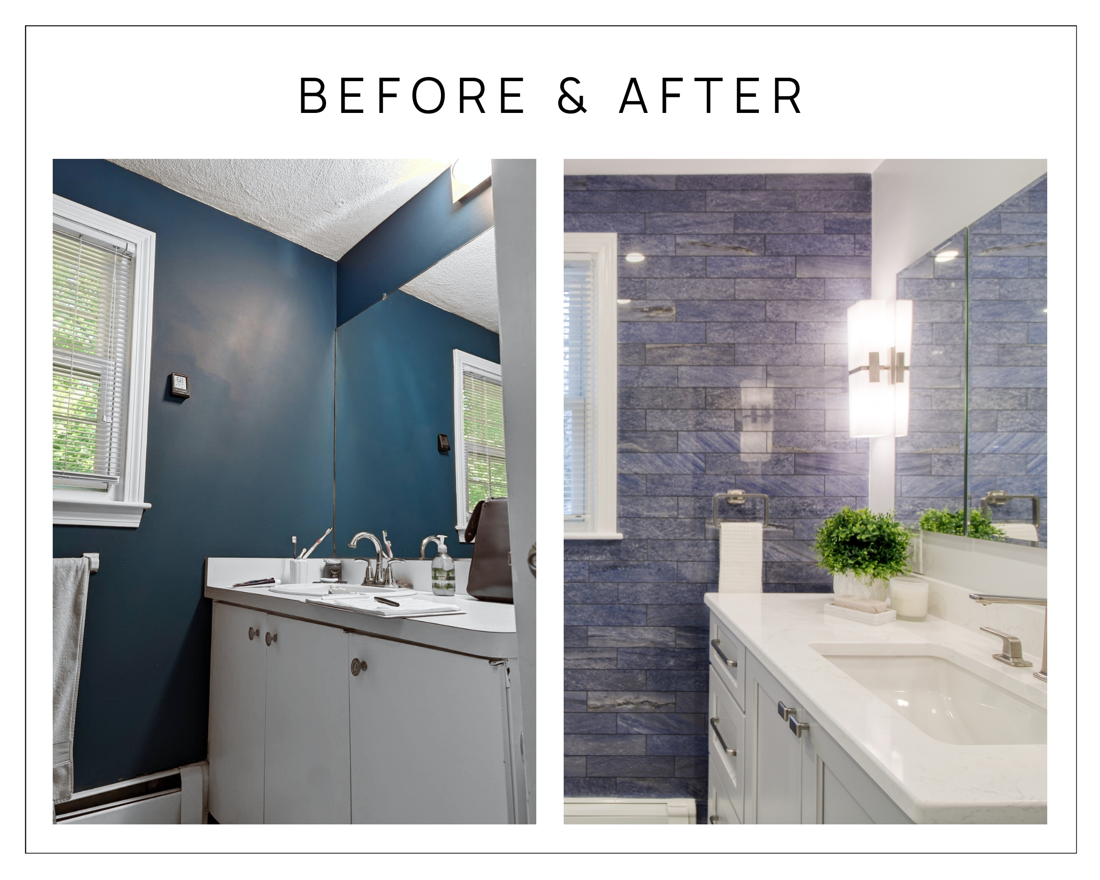Bold & Blue Bath