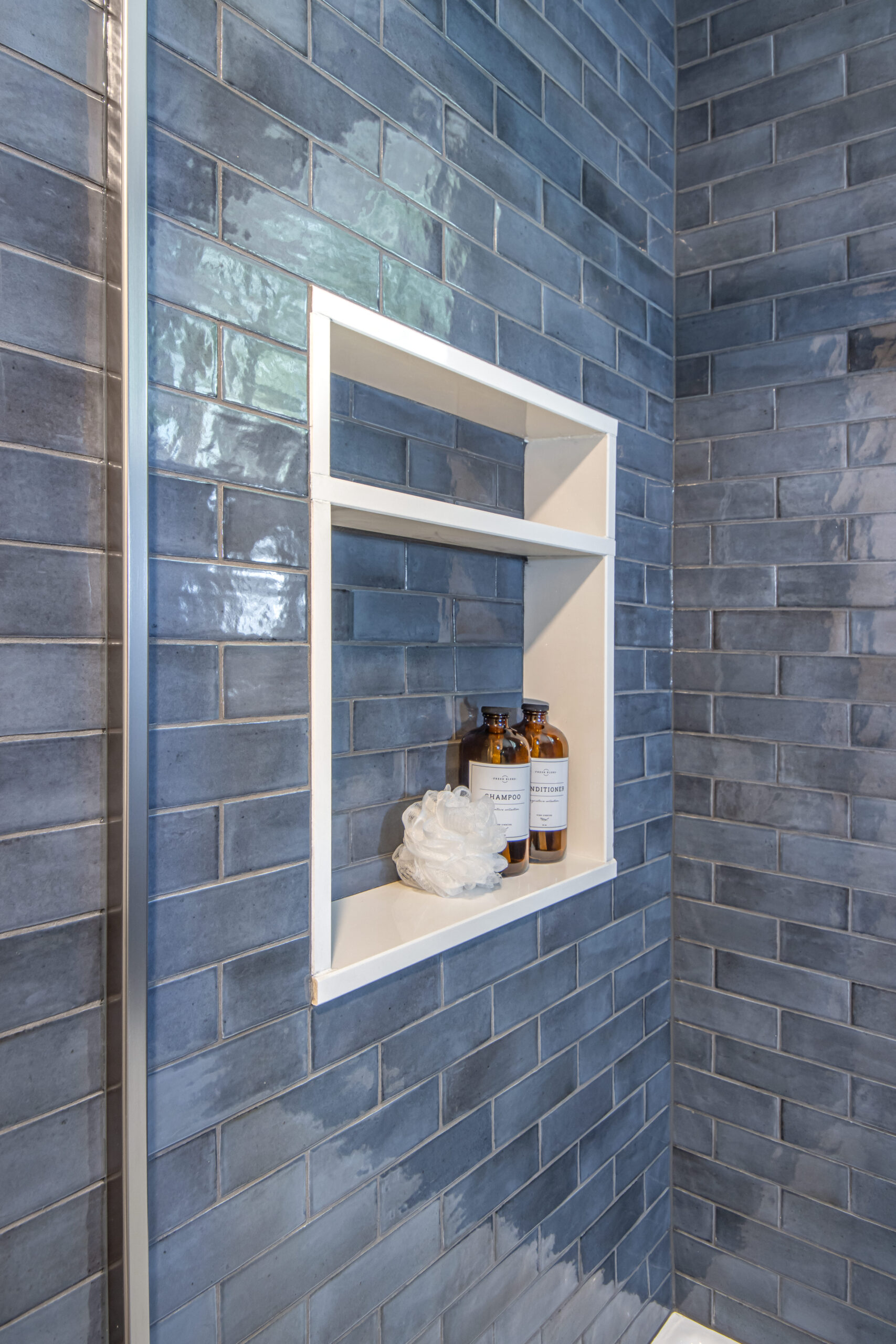 Serene Blue Guest Bath