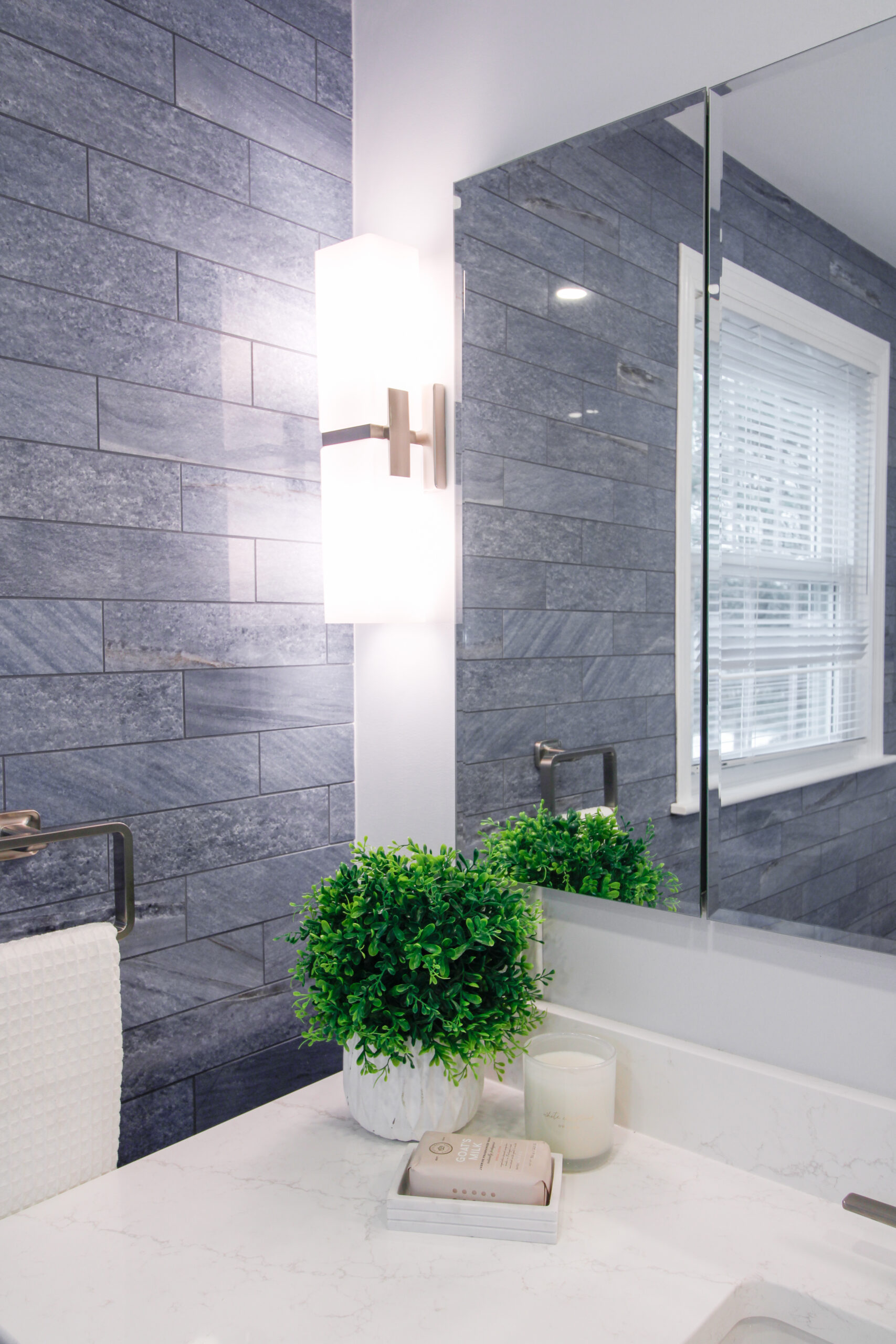 Bold & Blue Bath