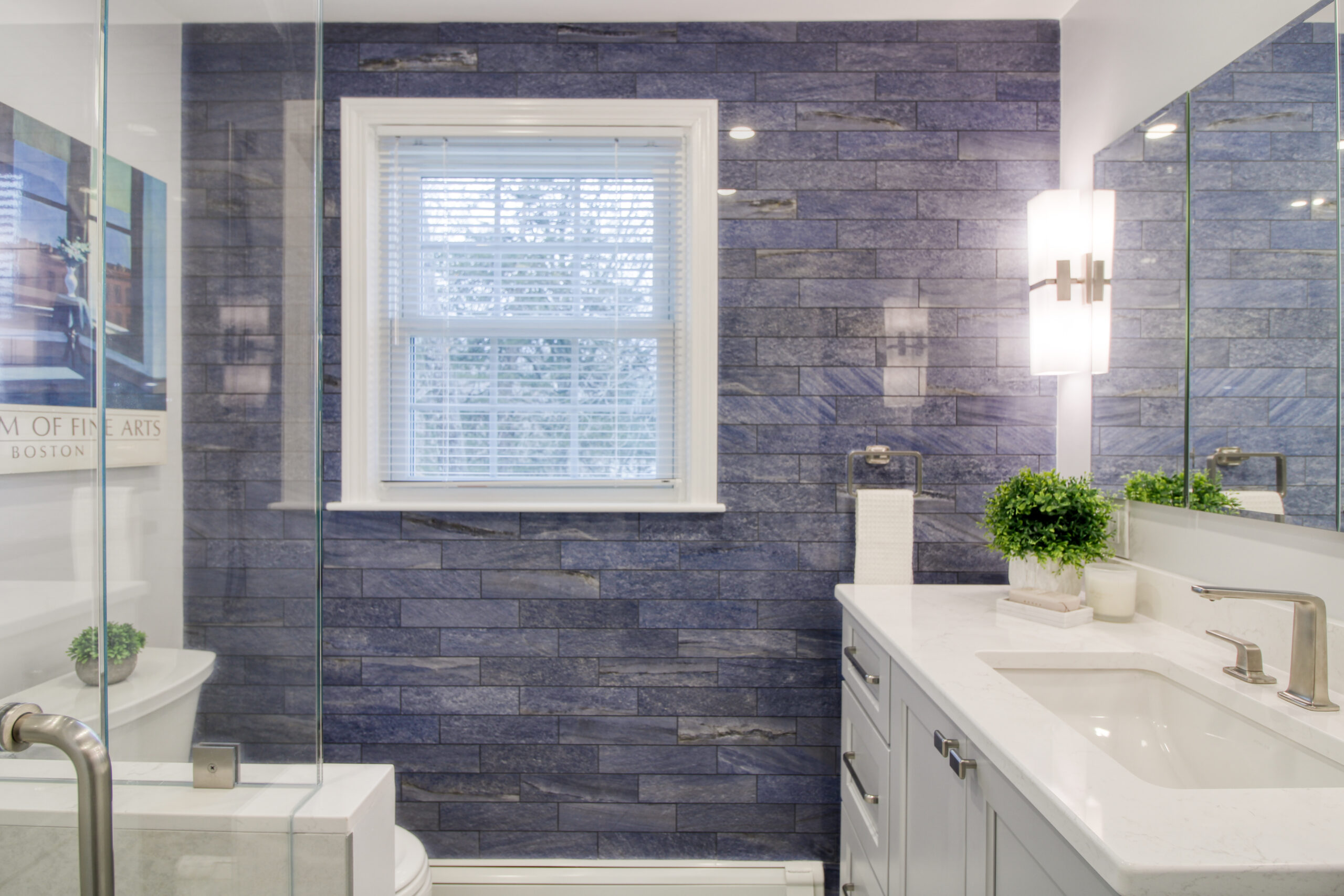 Bold & Blue Bath